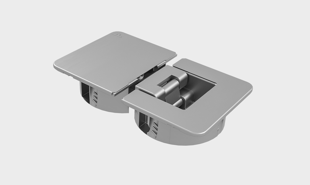 IRIS - Hinge for flap door